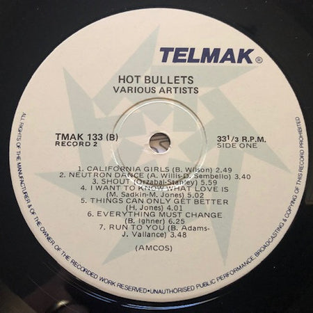 Various : Hot Bullets Vol.2 (LP, Comp)