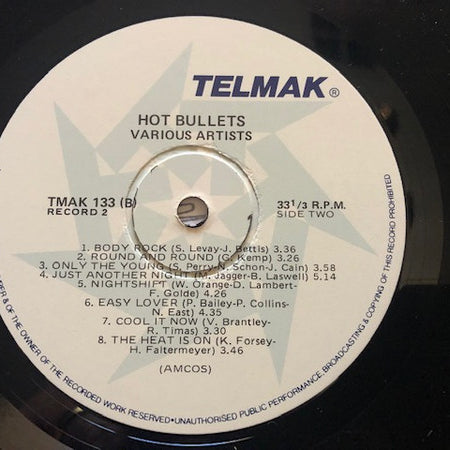 Various : Hot Bullets Vol.2 (LP, Comp)