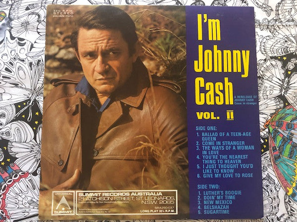 Johnny Cash & The Tennessee Two : I'm Johnny Cash, Vol. II / Come In, Stranger (LP, Comp)
