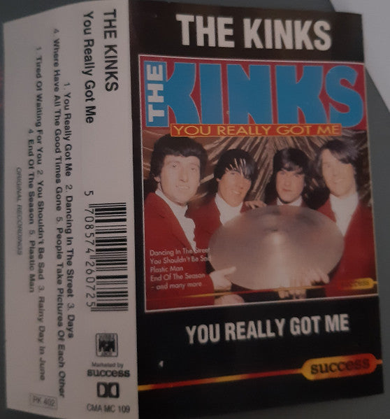 The Kinks : You Really Got Me (Cass, Comp, RM)