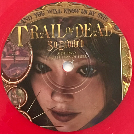 ...And You Will Know Us By The Trail Of Dead : Wasted State Of Mind (7", Single, Ltd, Red)