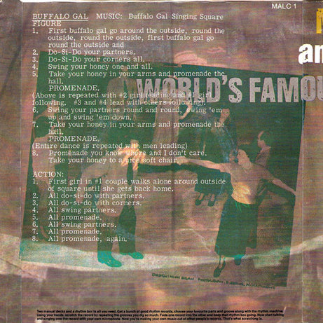 Malcolm McLaren And World's Famous Supreme Team : Buffalo Gals (7", Single, Sil)