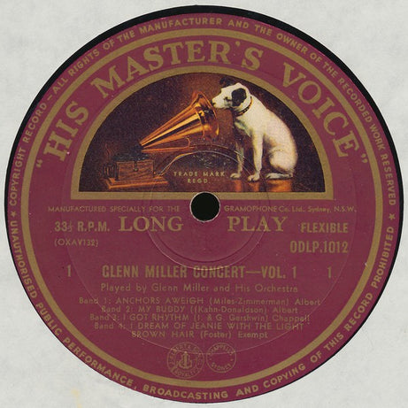 Glenn Miller And His Orchestra : A Glenn Miller Concert (Volume 1) (10", Album)