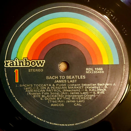 James Last : Bach To Beatles (LP)