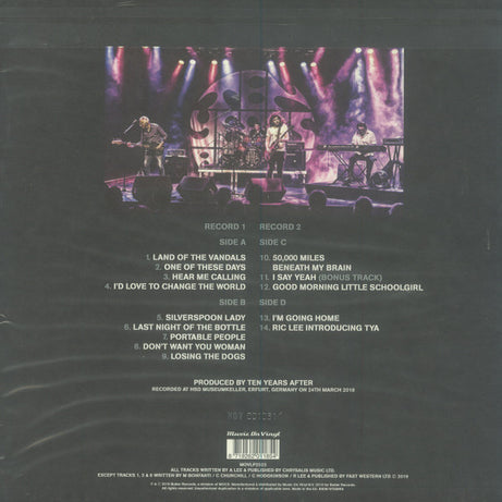 Ten Years After : Naturally Live (2xLP, Album, Ltd, Num, Sil)