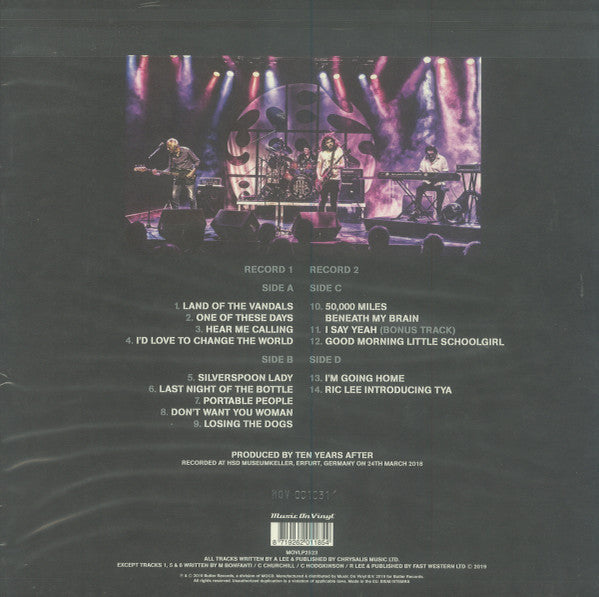 Ten Years After : Naturally Live (2xLP, Album, Ltd, Num, Sil)
