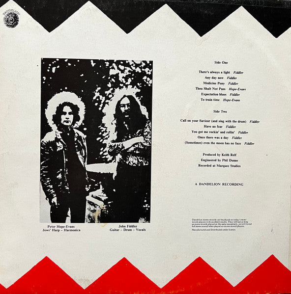 Medicine Head (2) : Heavy On The Drum (LP, Album)