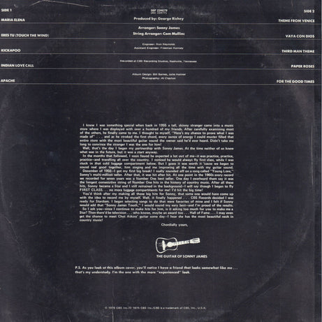 Sonny James : The Guitars Of Sonny James (LP, Album)