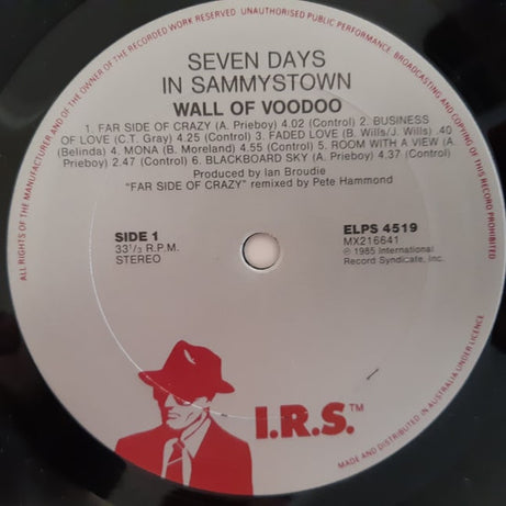 Wall Of Voodoo : Seven Days In Sammystown (LP, Album)