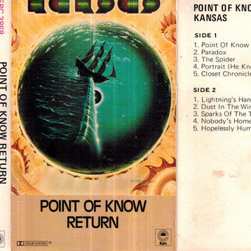 Kansas (2) : Point Of Know Return (Cass, Album)
