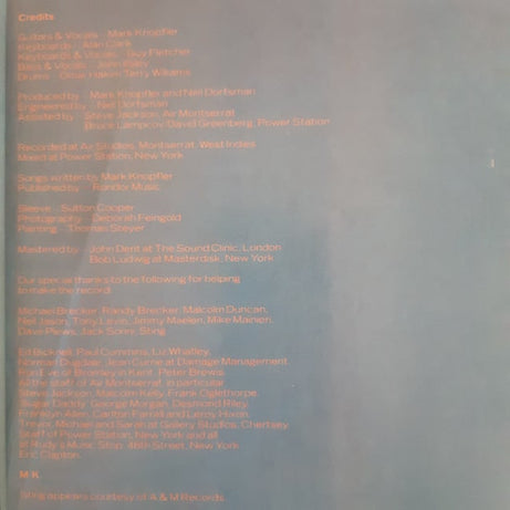 Dire Straits : Brothers In Arms (LP, Album)