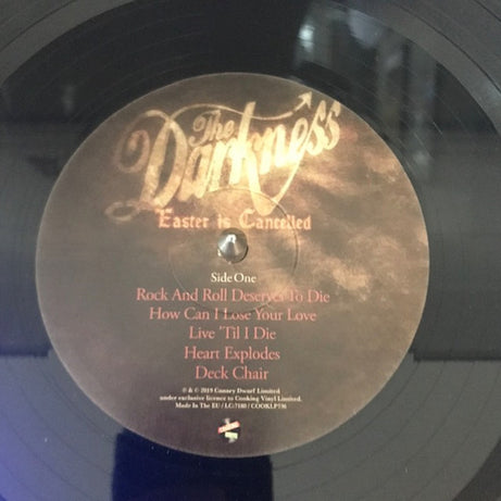 The Darkness : Easter Is Cancelled (LP, Album, Gat)