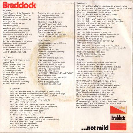Larry King (6) : The Braddock Way Of Seeing Things. (7")