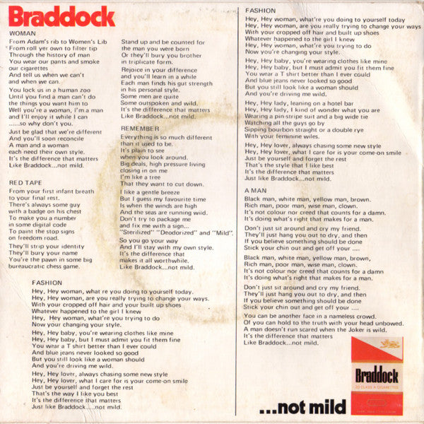 Larry King (6) : The Braddock Way Of Seeing Things. (7")