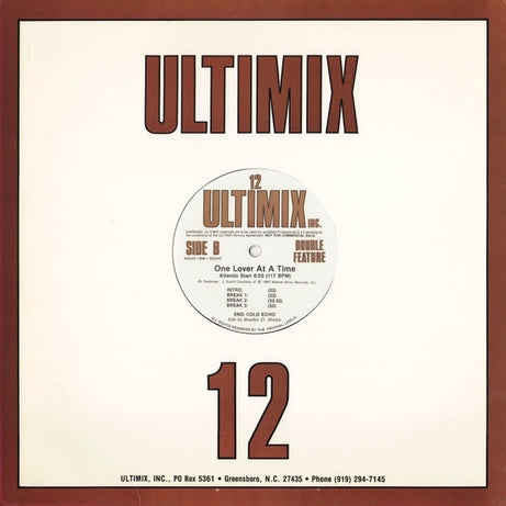 Various : Ultimix 12 (3x12", Comp, Promo)