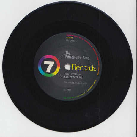 The M7 Team Supporters : Parramatta Eels' Song (7", Single, RE)