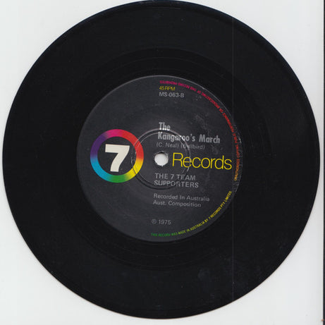 The M7 Team Supporters : Parramatta Eels' Song (7", Single, RE)