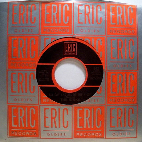 The Kinks : All Day And All Of The Night / Tired Of Waiting For You (7", Single, Mono, RE)