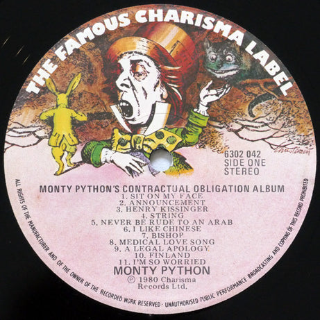 Monty Python : Monty Python's Contractual Obligation Album (LP, Album)