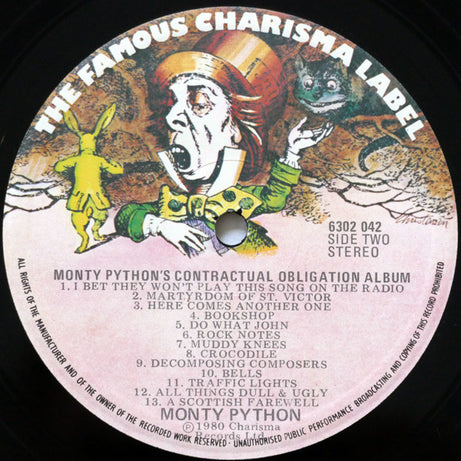 Monty Python : Monty Python's Contractual Obligation Album (LP, Album)