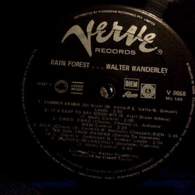 Walter Wanderley : Rain Forest (LP, Album, Mono, RE)