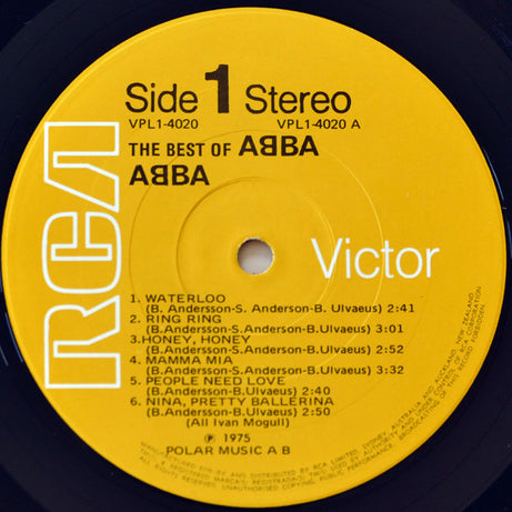 ABBA : The Best Of ABBA (LP, Comp)