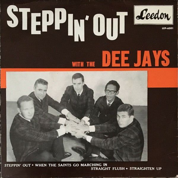 The Dee Jays : Steppin' Out With D' Jays (7", EP)