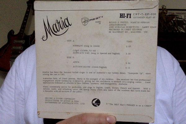 Maria (136) : Maria (7", Single)