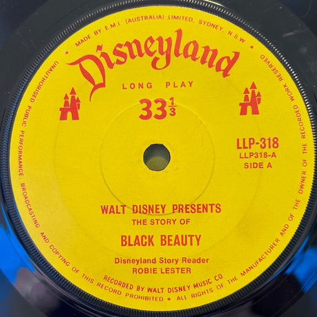 No Artist : Walt Disney Presents The Story Of Black Beauty (7")