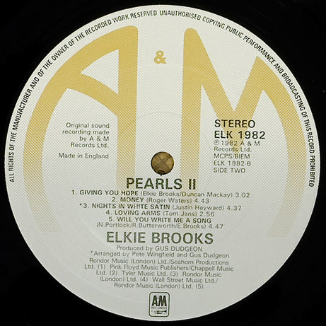 Elkie Brooks : Pearls II (LP, Album)