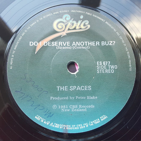 The Spaces : Got Me At A Disadvantage (7")