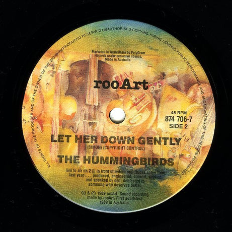 The Hummingbirds : Blush (7", Single)