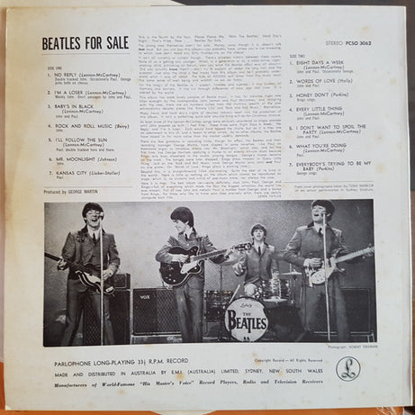 The Beatles : Beatles For Sale (LP, Album, RE)