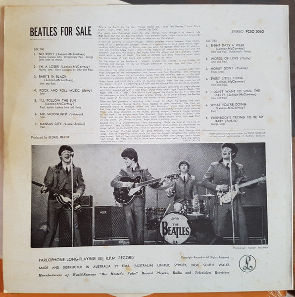 The Beatles : Beatles For Sale (LP, Album, RE)