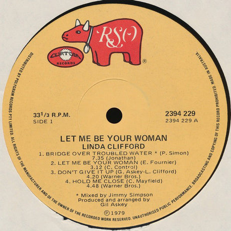 Linda Clifford : Let Me Be Your Woman (LP, Album)
