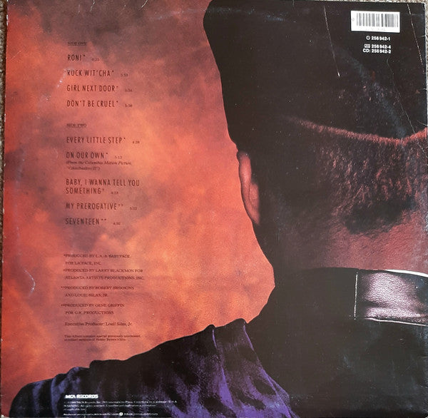 Bobby Brown : Dance!...Ya Know It! (LP, Album)