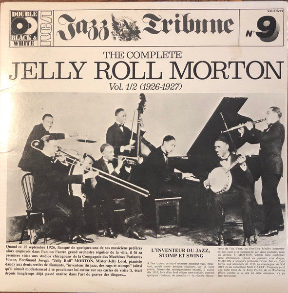 Jelly Roll Morton : The Complete Jelly Roll Morton Vol. 1/2 (1926-1927) (2xLP, Comp, Gat)