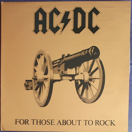 AC/DC : For Those About To Rock (We Salute You) (LP, Album, RP, Gat)