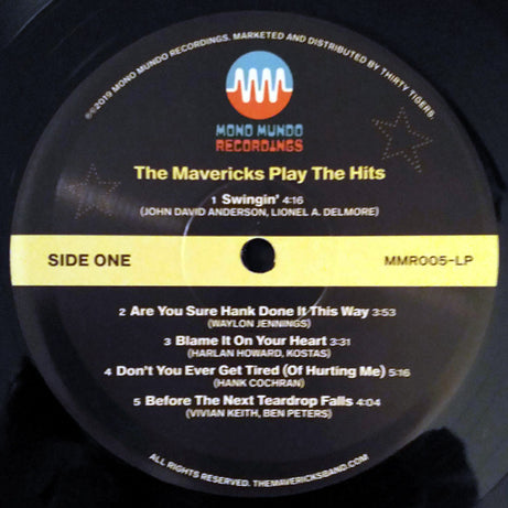 The Mavericks : Play The Hits (LP)
