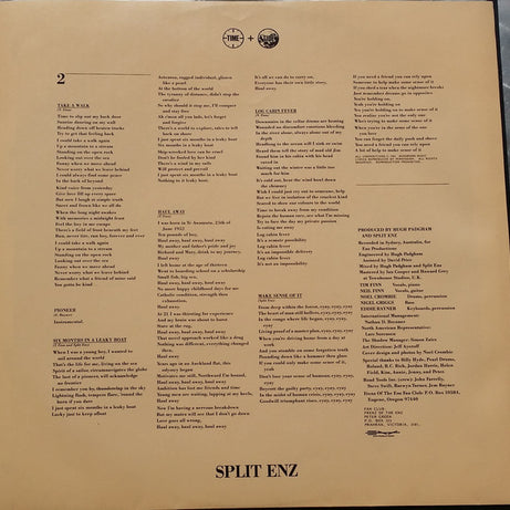 Split Enz : Time And Tide (LP, Album)