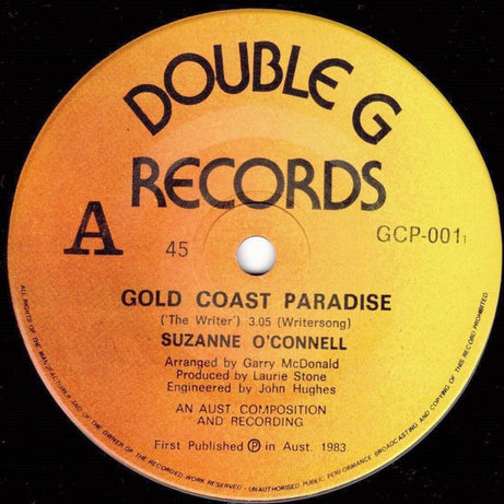 Suzanne O'Connell : Gold Coast Paradise / Take Your Time (7", Single)