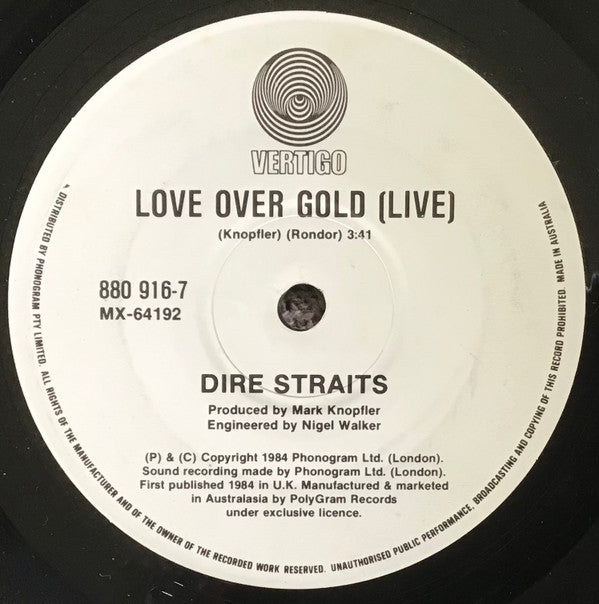 Dire Straits : Money For Nothing (7", Single)