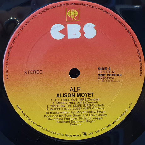 Alison Moyet : Alf (LP, Album, RE)