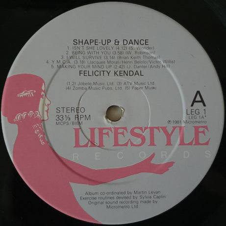 Felicity Kendal : Shape Up And Dance With Felicity Kendal (LP)