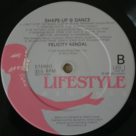 Felicity Kendal : Shape Up And Dance With Felicity Kendal (LP)