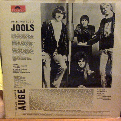 Julie Driscoll, Brian Auger & The Trinity : Jools (LP, Album, Red)
