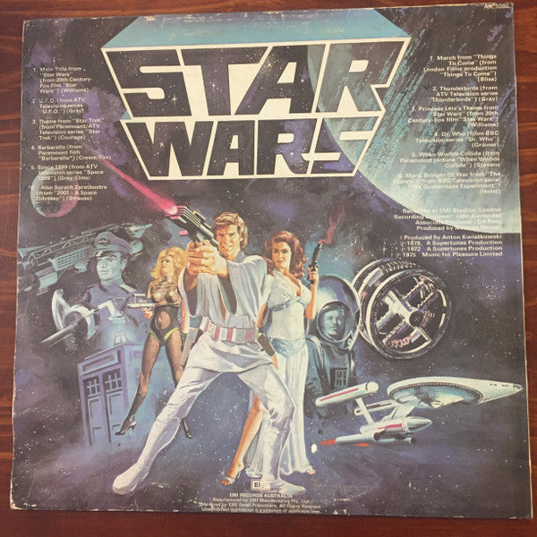 Geoff Love And His Orchestra* : Star Wars And Other Space Themes (LP, Album)