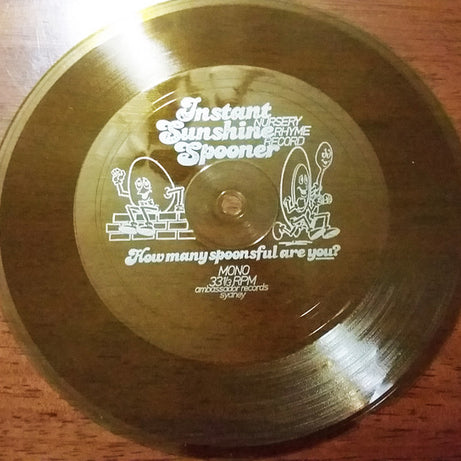 Patsy Biscoe, Unknown Artist : Instant Sunshine Spooner Nursery Rhyme Record / How Many Spoonsful Are You? (Flexi, 7", S/Sided, Yel)