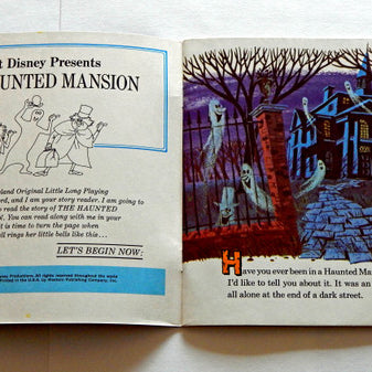 Robie Lester : Walt Disney's The Haunted Mansion (7", EP)