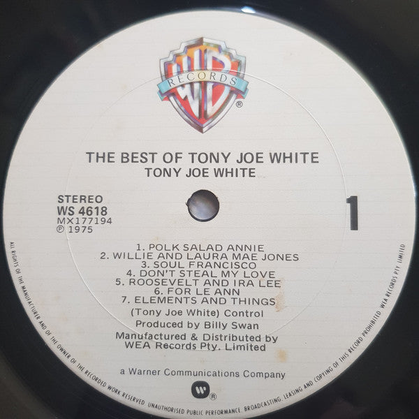 Tony Joe White : Best Of Tony Joe White (LP, Comp, RP)